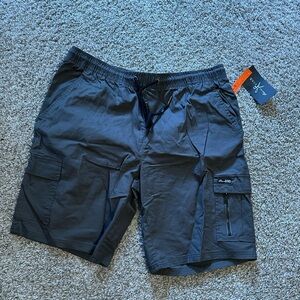 Marc Ecko Men's Black Cargo Shorts